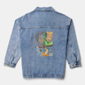 Draken ontmoeten Denim jas Jacket (Achterkant)