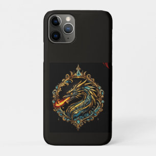 Draken Tafeltennisbat   Fantasy Dragon Sports iPhone 11 Pro Hoesje