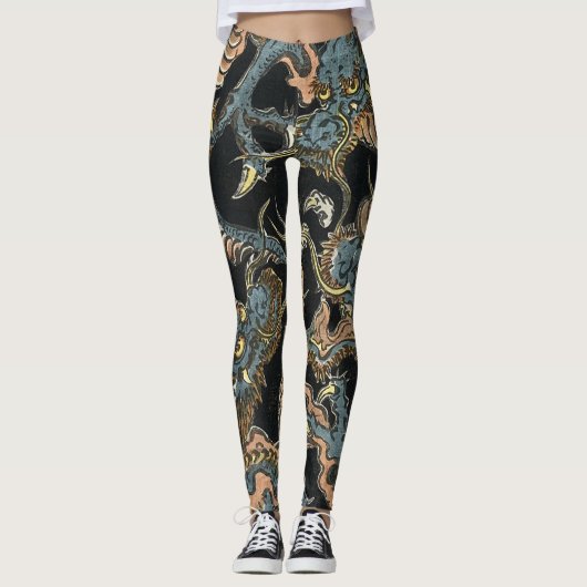 draken van Keisai Eisen Leggings (Voorkant)
