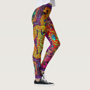 Draken weten hoe ze goud in stro Leggings maken