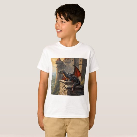 drakenaandrijving t-shirt (Voorkant volledig)
