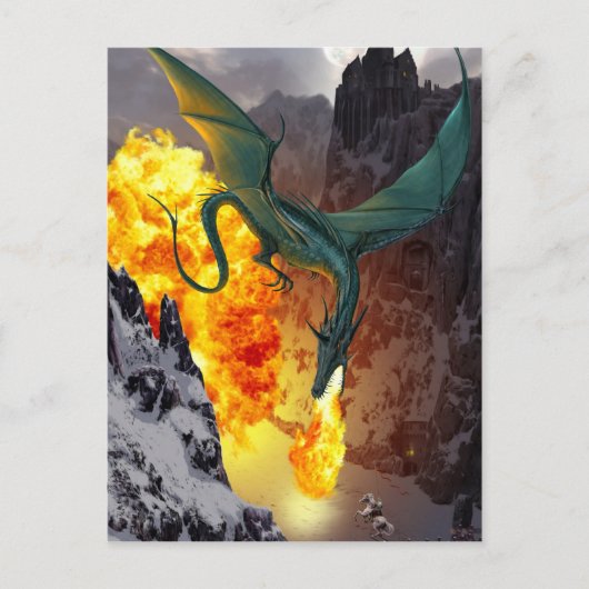 Drakenband Briefkaart (Voorkant)