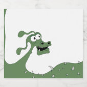 Drakenbier Bier Etiket (Enkel label)