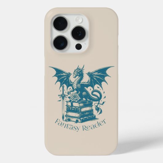 Drakenboeken en Fantasy Reader Case-Mate iPhone Case (Achterkant)