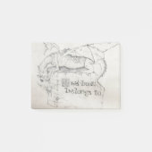 Drakenboeket Post-it® Notes (Voorkant)