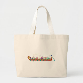 Drakenboot - Brandweer Grote Tote Bag