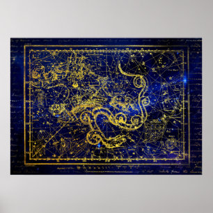 drakenconstellatie-poster poster