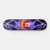 Drakend vuur skateboard (Horizontaal)