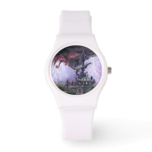 Drakendragon Kasteel Horloge