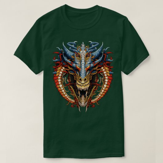 Drakenembleem 2 t-shirt (Design voorkant)
