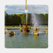 Drakenfontein in de tuin van Versailles - Frankrij Keramisch Ornament (Achterkant)