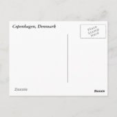 Drakenfontein in Kopenhagen Briefkaart (Achterkant)