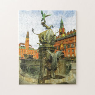 Drakenfontein in Kopenhagen Legpuzzel