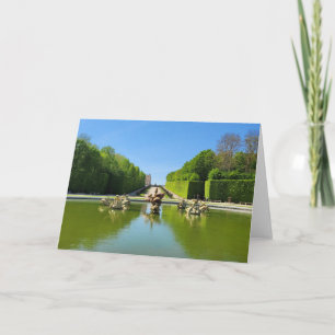 Drakenfontein van Versailles Foto Groeten Kaart