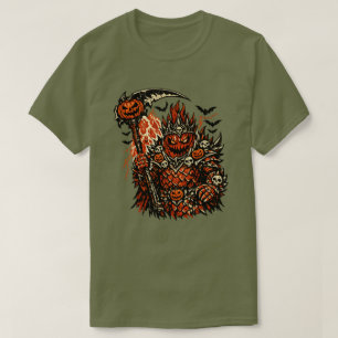 Drakenfruit Duivel Koning Halloween — Donkere Retr T-shirt