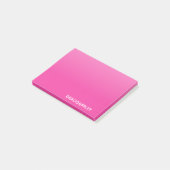 Drakenfruit roze kleur naam post-it® notes (Schuin)