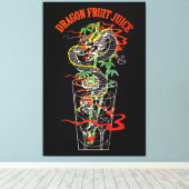 Drakenfruit Ssap Canvas Afdruk (Insitu (Houten vloer))