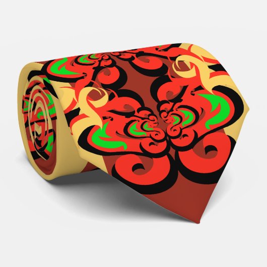 Drakengedraaide Stropdas (Opgerold)