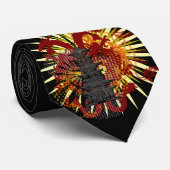 Drakengetemperd Stropdas (Opgerold)