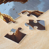 Drakengevecht Legpuzzel (Zijkant)