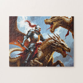 Drakengevecht Legpuzzel