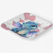 Drakenkarton-assen Papieren Bordje (Gebogen)