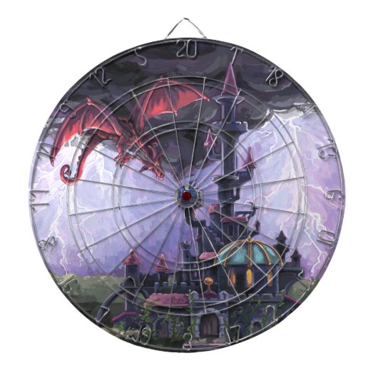Drakenkasteel Dartbord (Voorkant)