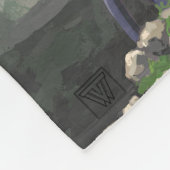 Drakenkasteel Fleece Deken (Hoek)