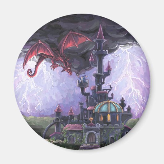 Drakenkasteel Magneet (Voorkant)