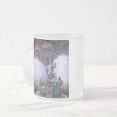 Drakenkasteel Matglas Koffiemok (Voorkant links)