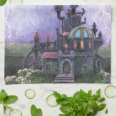Drakenkasteel Theedoek (Gevouwen)