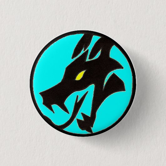 Drakenknop Ronde Button 3,2 Cm (Voorkant)