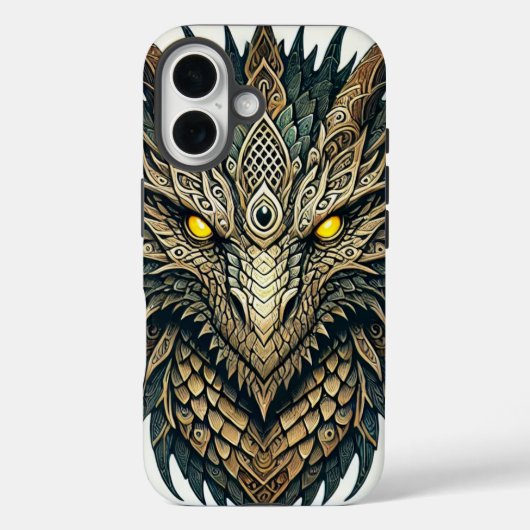 Drakenkop Case-Mate iPhone Case (Achterkant)