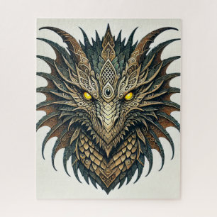 Drakenkop Legpuzzel