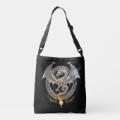 Drakenlaag Crossbody Tas (Achterkant)