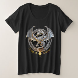Drakenlaag Grote Maat T-shirt