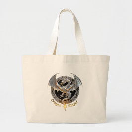 Drakenlaag Grote Tote Bag