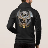 Drakenlaag Hoodie (Achterkant)