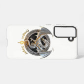 Drakenlaag Samsung Galaxy Hoesje (Achterkant horizontaal)