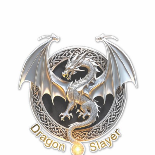 Drakenlaag Sticker (Voorkant)