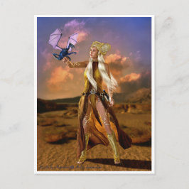 Drakenmoeder Briefkaart