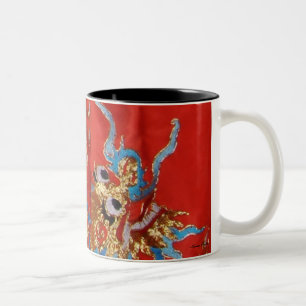 DrakenMok Tweekleurige Koffiemok