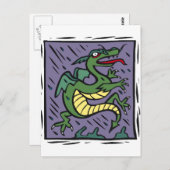 Drakenontwerp 47 briefkaart (Voorkant / Achterkant)