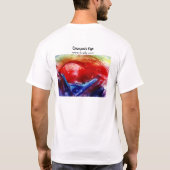 Drakenoog door carol Trammel T-shirt (Achterkant)