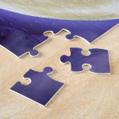 Drakenoog in de maan legpuzzel (Zijkant)