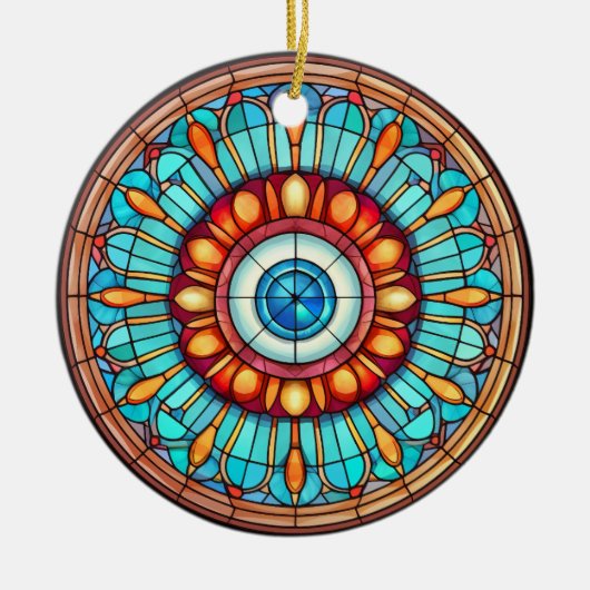 Drakenoog Keramisch Ornament (Voorkant)