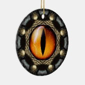 Drakenoog Keramisch Ornament (Rechts)