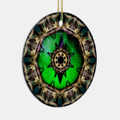 Drakenoog Keramisch Ornament (Rechts)