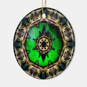 Drakenoog Keramisch Ornament (Links)