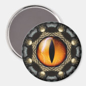 Drakenoog Magneet (Voorkant / Achterkant)